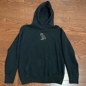 OVO essential black hoodie.